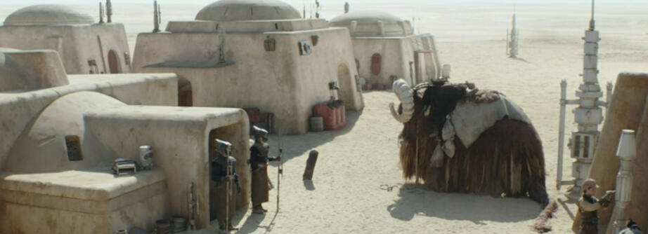 The Book of Boba Fett: Lighting and rendering of background assets, 2021 Lit in Arnold Maya.