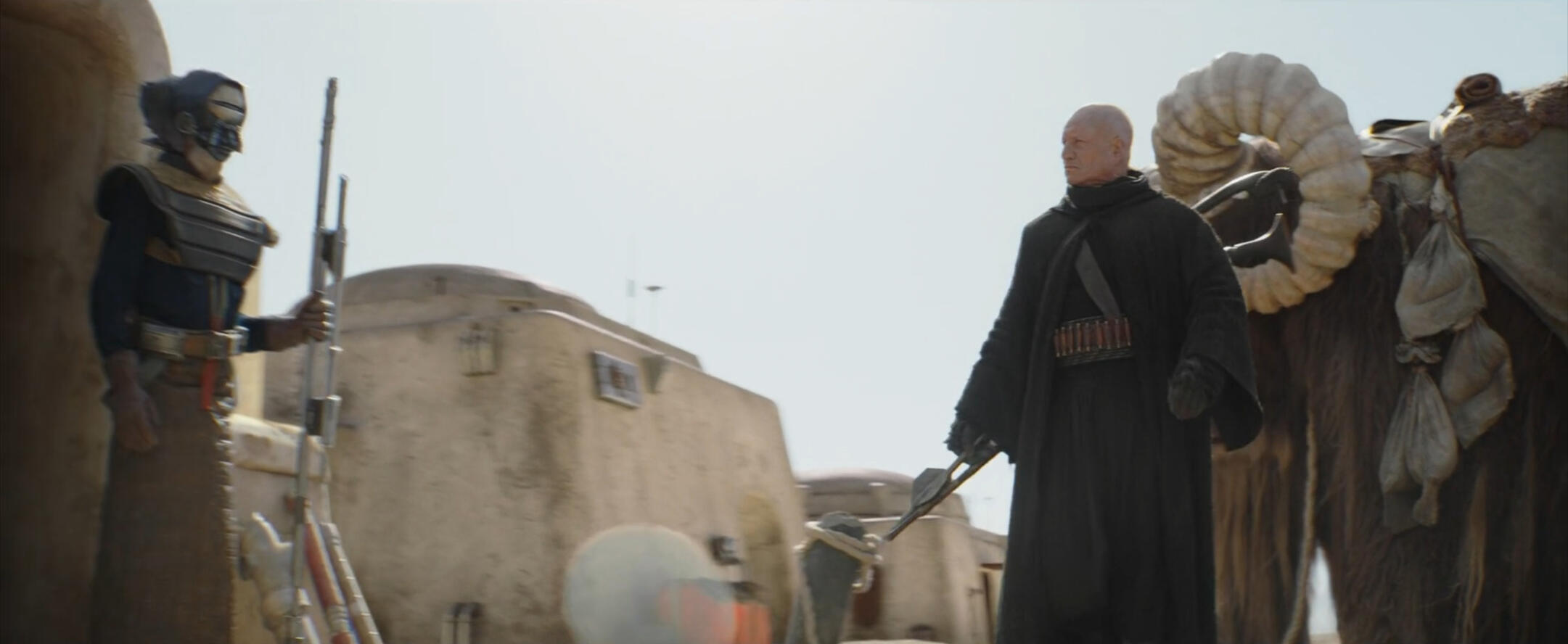 Background asset look development and shot lighting.