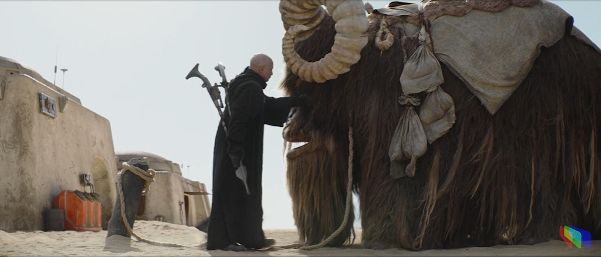 Background asset look development and shot lighting.